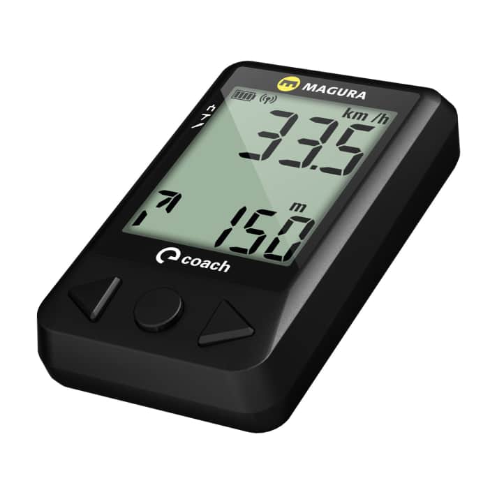   Zusätzlich zu den Fahrrad-Parametern zeigt der eLECT Coach auch an, ob das Fahrwerk offen oder blockiert ist und wie viel Akku Fahrwerk oder Vario-Sattelstütze noch übrig haben.