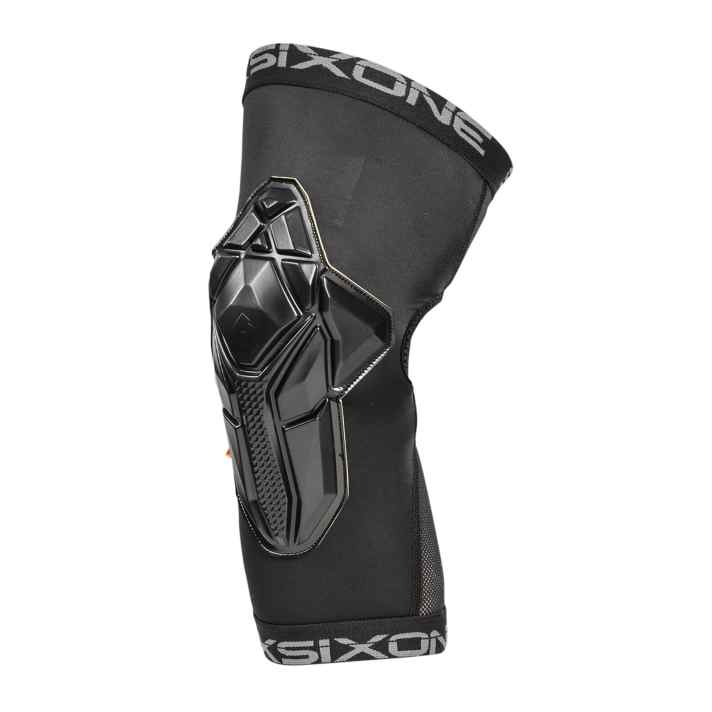   Darth Vader lässt grüßen: futuristische Optik beim SixSixOne Recon Knee Pad.