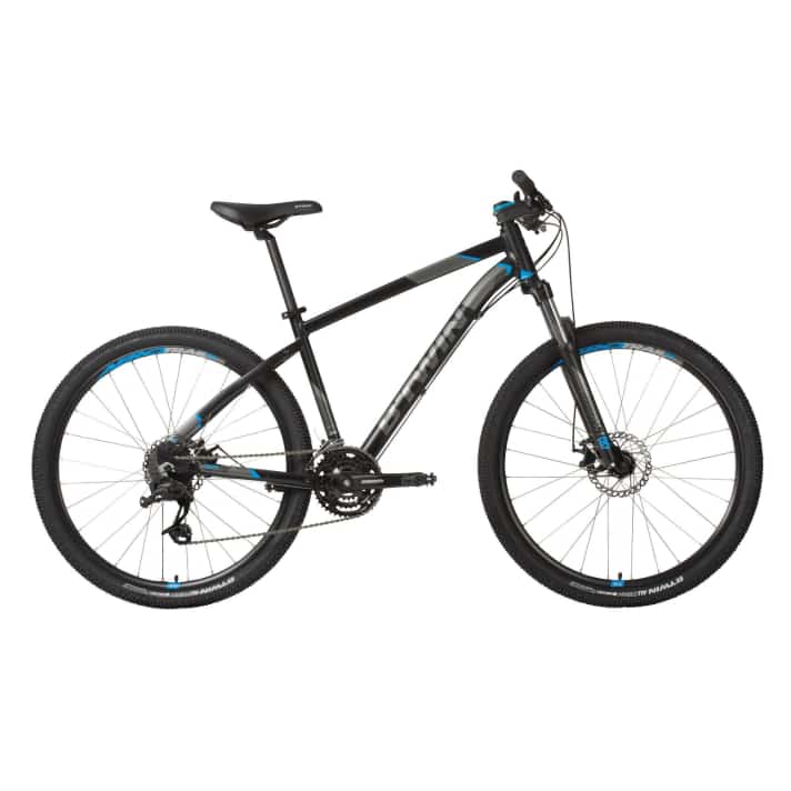   Eines der günstigen B'Twin-Hardtails, die vom Rückruf betroffen sind.
