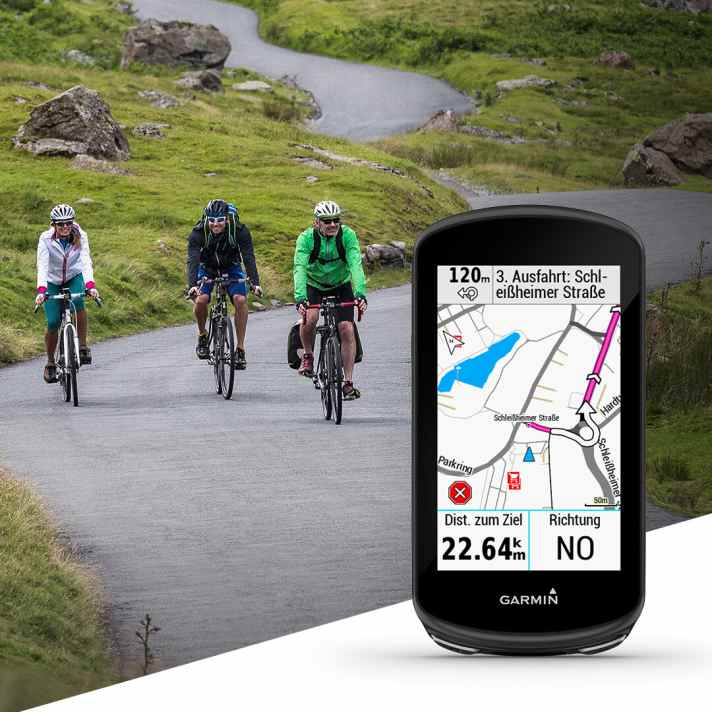 Wird den meisten Edge-Nutzern auf den ersten Metern gar nicht groß auffallen: das verbesserte Karten-Design von Garmin.