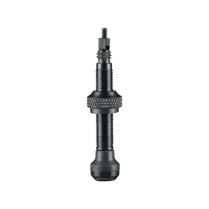 Besser als jede Art von Schlauch: Das Tubeless-Setup war der wahre Sieger in unserem letzten <a href="https://www.bike-magazin.de/komponenten/reifen_schlaeuche/test-2021-fahrradschlaeuche" target="_blank" rel="noopener noreferrer nofollow">Vergleichstest von MTB-Schläuchen</a> . Mit den Schwalbe-Ventilen mit größerem Durchmesser gelingt die Umrüstung noch leichter. Das Set der Schwalbe Tubeless-Ventile gibt's <a href="https://www.awin1.com/cread.php?awinmid=11768&awinaffid=471469&clickref=B+Schwalbe+Tubeless+Ventile+BF&ued=https%3A%2F%2Fwww.rosebikes.de%2Fschwalbe-tubeless-ventile-prestasclaverand-sv-2694778" target="_blank" rel="noopener noreferrer nofollow">bei Rose aktuell für die Hälfte, sie kosten nur 12,05 Euro</a> *.