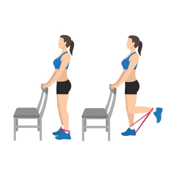 Theraband-Workout: Hamstring Curl