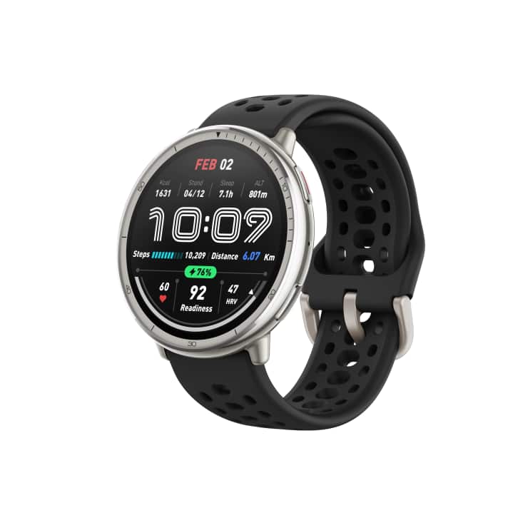 Die Active 2 von Amazfit hat ein 1,32 Zoll-Display.