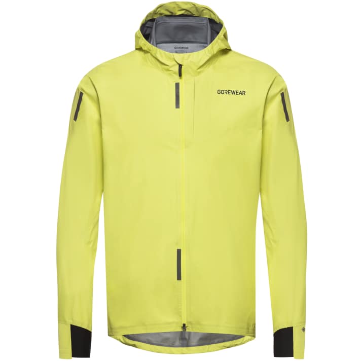 Die Spinshift Jacke von GOREWEAR, die im Frühjahr 2024 erhältlich sein wird, ist eine der ersten Fahrradjacken mit der neuen GORE-TEX Technologie mit ePE Membran.