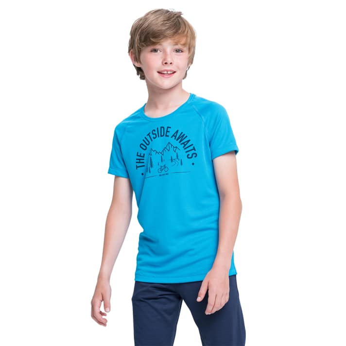 Das funktionale T-Shirt ist ein schnell trocknender Allrounder im Alltag der Kinder. Ob in der Schule, beim Spielen oder Sporttreiben in der Hitze – das F-Dry Active-T-Shirt ist für alle Situationen gewappnet. Preis: 24,95 Euro >> <a href="https://www.awin1.com/cread.php?awinmid=14586&awinaffid=471469&clickref=MYB+Odlo+F-Dry+Active-T-Shirt&ued=https%3A%2F%2Fwww.odlo.com%2Fde%2Fde%2Fweact-kinderkollektion-f-dry-active-t-shirt-392939.html" target="_blank" rel="noopener noreferrer">hier erhältlich</a>*