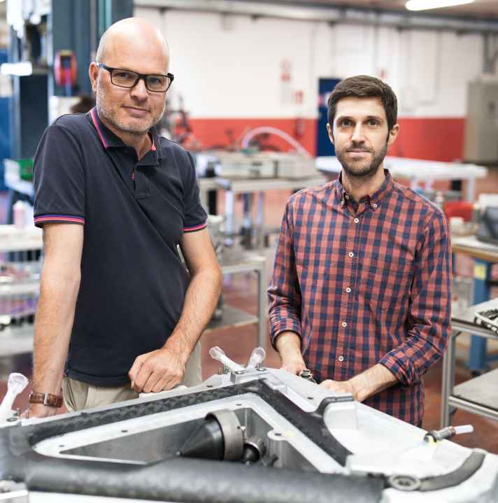 Gerard Vroomen (links) und Enrique Pineda