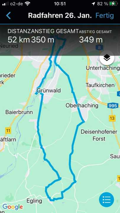 Im Vergleich bietet Garmins App den größten Funktionsumfang, wie beispielsweise die Berechnung von Rundkursen anhand weniger Parameter