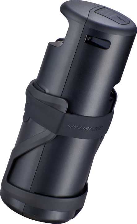 Passt in den Flaschenhalter: Der Range-Extender wiegt rund 1 Kilo, liefert aber 160 Wh mehr Power.