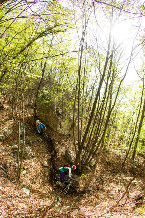   Gardasee-Pflichtprogramm für Biker: der Coast-Trail.