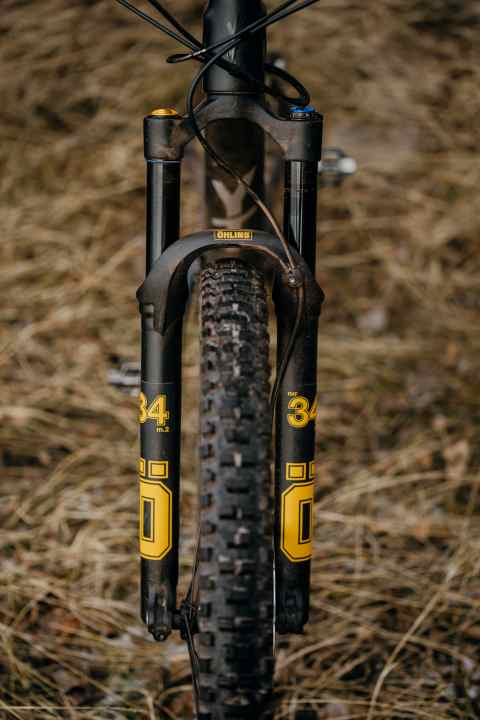  An leichten, sportlichen Trailbikes - Stichwort Down-Country - sollte die neue Öhlins RXF 34 eine gute Figur machen.
