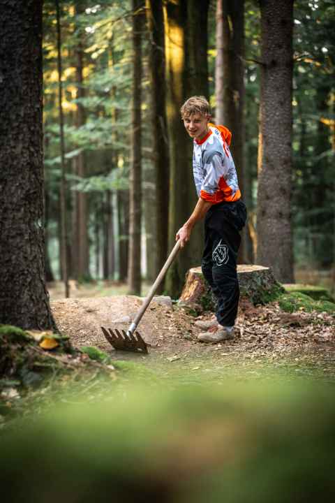 Nach der Schule am liebsten sofort raus auf die Trails: Der RVC Trieb kann über einen Mangel an motivierten Mitgliedern nicht klagen.