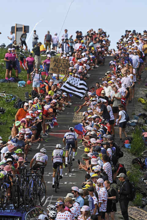 Jungstar - Der Col de la Loze war 2020 erstmals Teil der Tour-Strecke