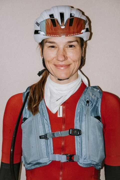 Luisa vor dem Rennen