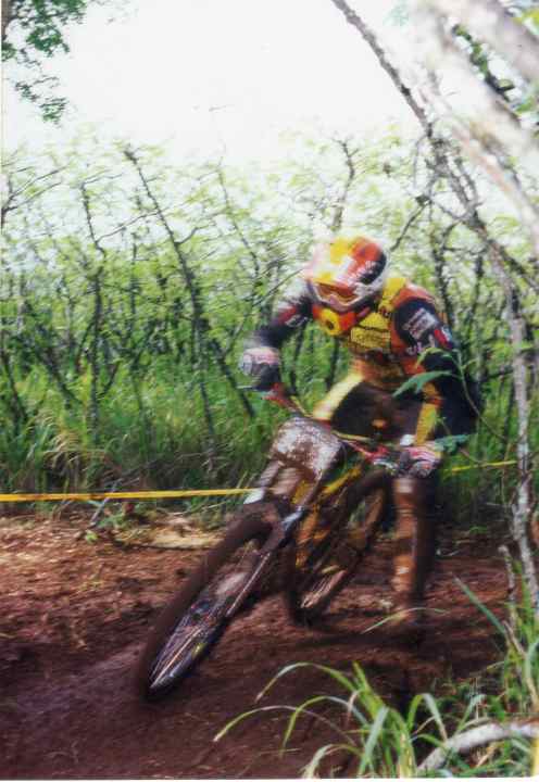   Selbst in Maui wurden damals Downhill-Rennen ausgetragen. Und Marcus Klausmann war dabei.