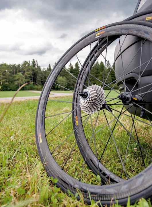   Laufräder Mavic Cosmic Carbone C40, Modelljahr 2014