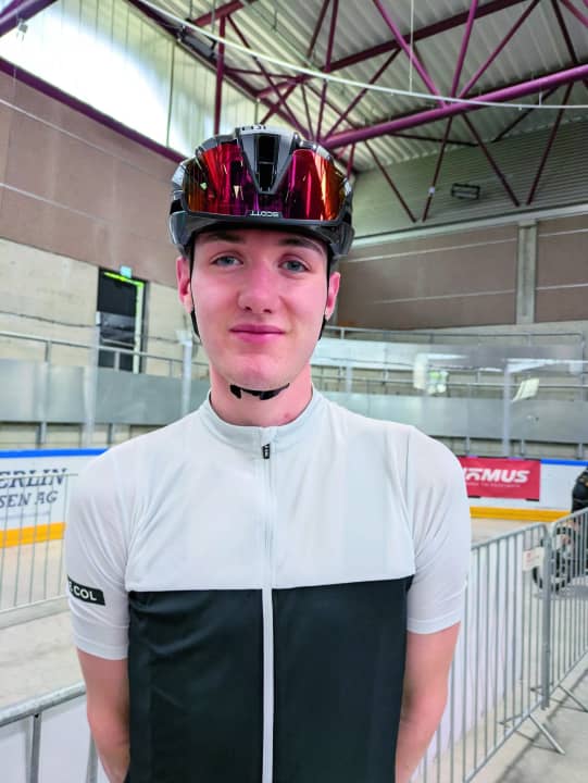 "​Was habe ich mir da nur eingebrockt? Das mache ich nie wieder - ich bin müde und mein Kopf tut weh!" - Luc Bauer, Radrennfahrer