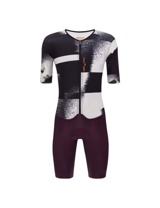 Aerodynamischer Rennrad-Einteiler