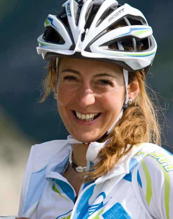   Scott-Contessa-Girl und Supertrail-Autorin Annette Keller.