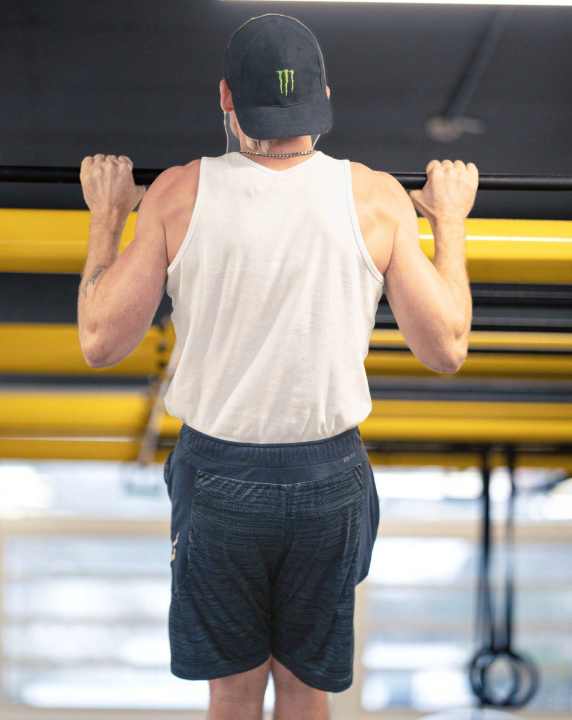 Klimmzüge gibt’s in jedem Training.