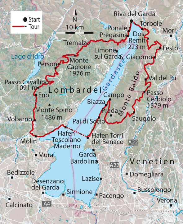   Die Garda Ronda im Überblick