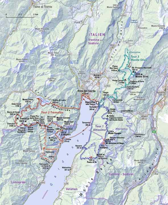 Gardasee-Klassiker, fürs EMTB neu interpretiert: Die 3 Königs-Touren zu Altissimo, Tremalzo und Stivo