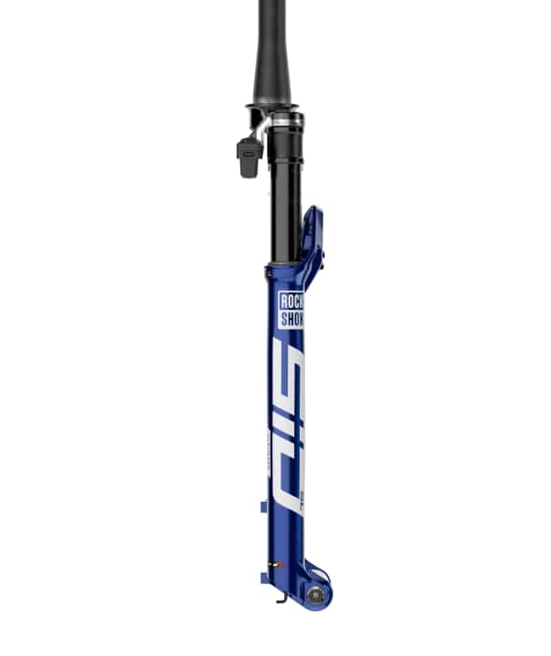 Die neueste Rockshox SID trägt wieder Blau. In sonst allen Belangen unterscheidet sich die 2024er-Version von der Ur-SID und kommt mit dem elektronischen Flight Attendant System.