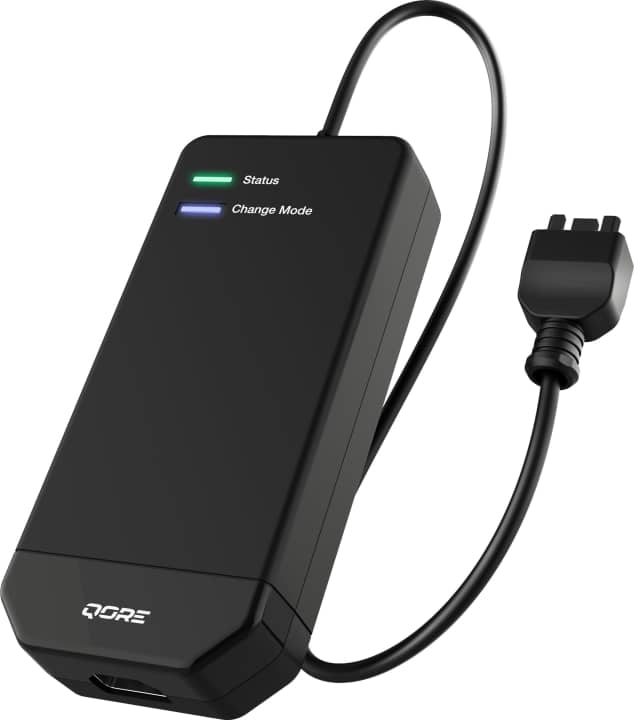 Das Ladegerät kann optional zum Akku schonen nur bis 80% laden. Auch einen “Schnelllademodus” gibt es, der die 800er-Batterie laut Brose in 4,5 Stunden von 0 auf 100 % laden soll.