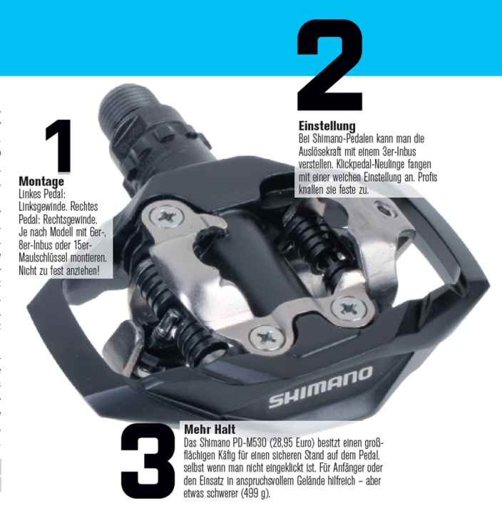   So finden Sie das perfekte MTB-Pedal: Darauf müssen Sie achten bei der Montage und Einstellung von Klickpedalen.
