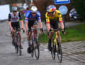 Schließlich setzen sich van Aert, van der Poel und Pogacar ab