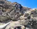 Grin-Gründer Philipp Brunn ist leidenschaftlicher Bike-Bergsteiger. Seine Passion floss in die Entwicklung des Grin One Enduros mit ein.