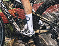 Vorliebe für weiße Socken: Tom Pidcock.