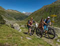 Die Krimmler Tauern sind ein klassischer Transalp-Pass. Ohne Schieben geht hier nichts.