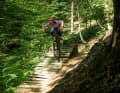 In der Realität ist das Trail-Netz viel verzweigter, als auf Trailforks angegeben.