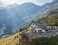 Das Albergo Belvedere markiert das erste Etappenziel und ist in Sachen Panorama kaum zu übertreffen.