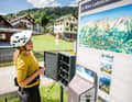 Für ausreichend Energie ist entlang der Strecke gesorgt.