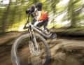 Der Praxistest fand im Bikepark-Bischofsmais statt.