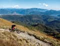 Monte Tremezzo: Am Vortag hatten sich hier noch die Gewitterwolken formiert.