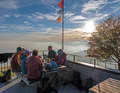 Sie sah so weit weg aus, aber dann erreichten wir sie doch noch vor Sonnenuntergang: die Capanna Monte Bar. Tag 4