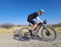 Die ersten Testfahrten auf den Schotterpisten des Desert Dash, Tage vor dem Rennen, stimmten Carlie zufrieden.