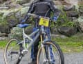 Als Kind guckte Gregor bei einem Downhill-Rennen mit und war zutiefst beeindruckt vom Hardcore-Modell der Marke Dynamics. Vor ein paar Jahren fing er an Dynamics-Bikes zu sammeln. Beim Downhill-Rennen ging er mit einen Dynamics Alien an den Start.