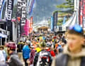 Reges Treiben auf dem Expo-Gelände.