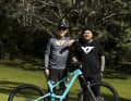 Racer Textor mit Tech-Support Patrick Eckl (re.)