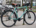 Wichtig ist, das Fahrrad auch an-, und nicht nur abzuschließen.