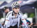 Paulina Lange aus er U19-Altersklasse im Trikot der deutschen Nationalmannschaft beim Worldcup in Nove Mesto, Tschechien.