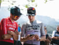 Vor und nach dem Rennen die Daten immer im Blick: Marc Stutzmann und Martin Stosek gewannen die BIKE Transalp 2024 und hatten natürlich Powermeter mit an Bord.