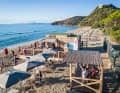 Und nach dem Trail-Tag lockt die Strandbar.