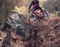 "Fischi" liebt den Downhill - in jeder Form.