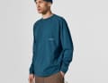 Die CLLCTV Core Longsleeve von Canyon ist ein langlebiges, bequemes Langarmshirt aus nachhaltigen Materialien, das sich durch ein schlichtes Design und eine lockere Passform sowohl für den täglichen Gebrauch als auch für Outdoor-Aktivitäten eignet