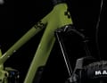 Rockshox Lyrik oder eine Fox 36 mit 160 Millimeter Federweg sind in den ONE55 Modellen verbaut.
