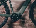 Der Akku für den Bosch SX Antrieb hat 450 Watt Kapazität. Dafür wiegt er weniger als die großen 750 Watt-Akkus.